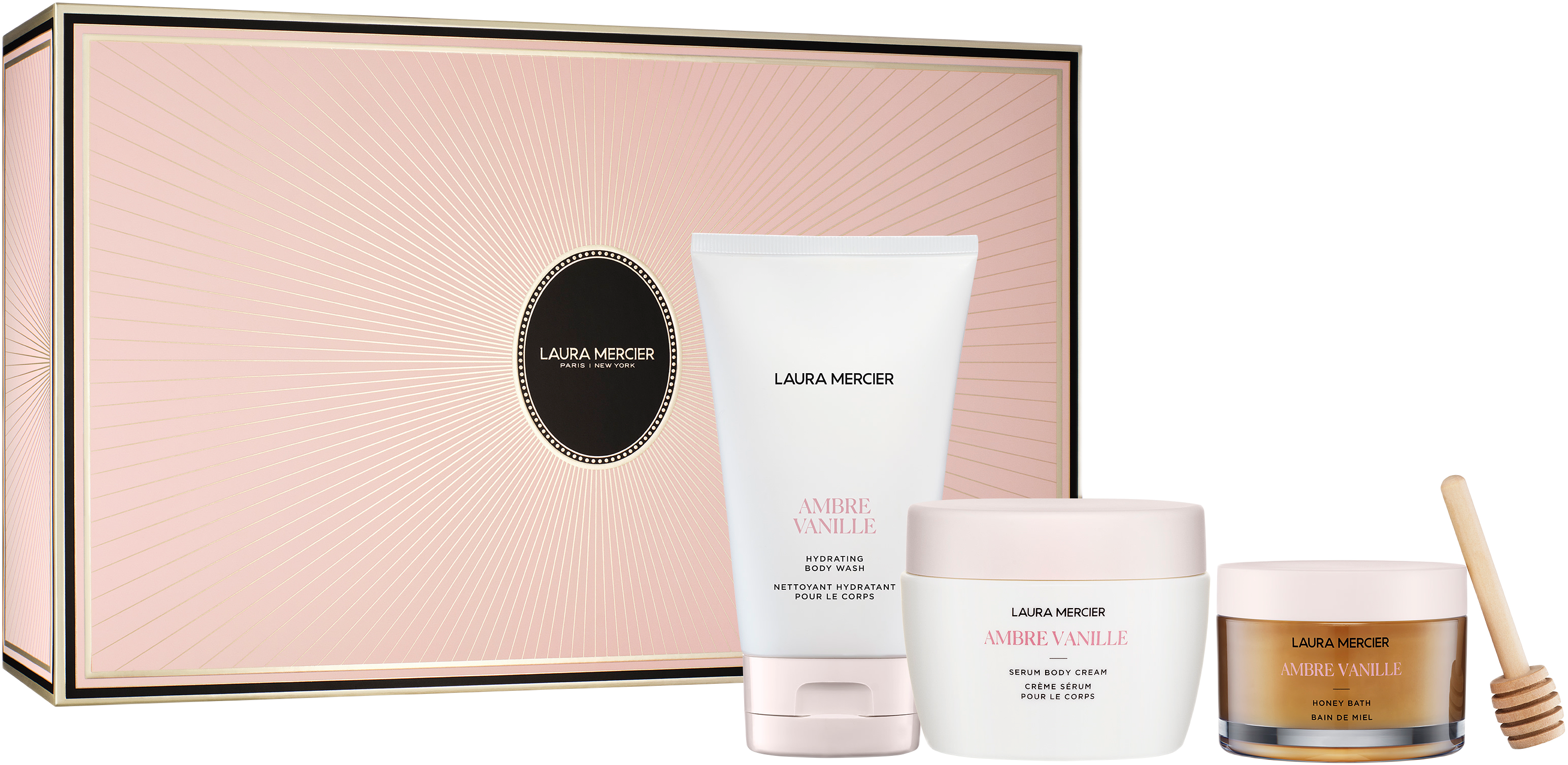 Holiday set Delicious & Decadent Ambre Vanille Collection, från Laura Mercier.