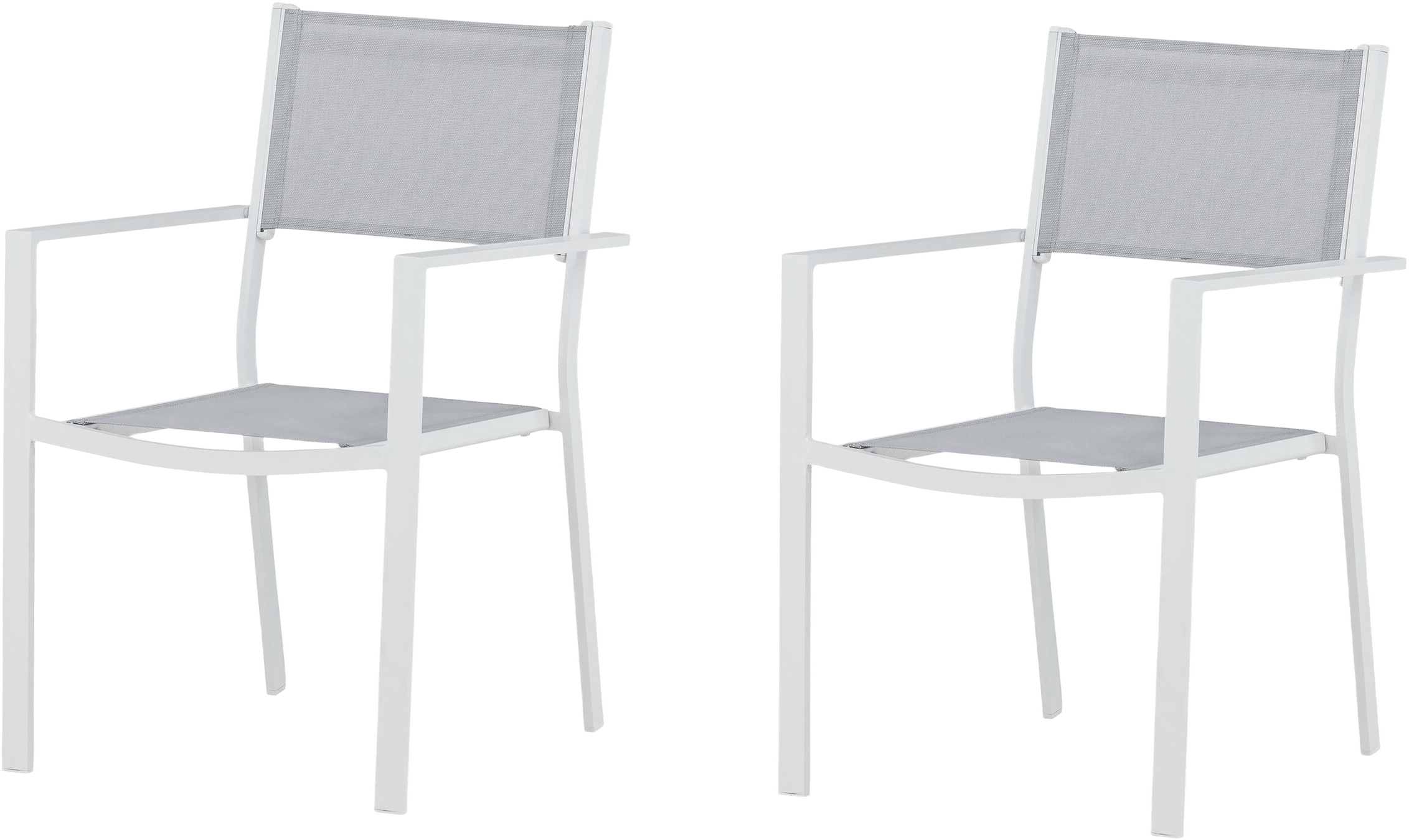 Copacabana Matstol 2-pack, från Venture Home, i färgen grey,white.