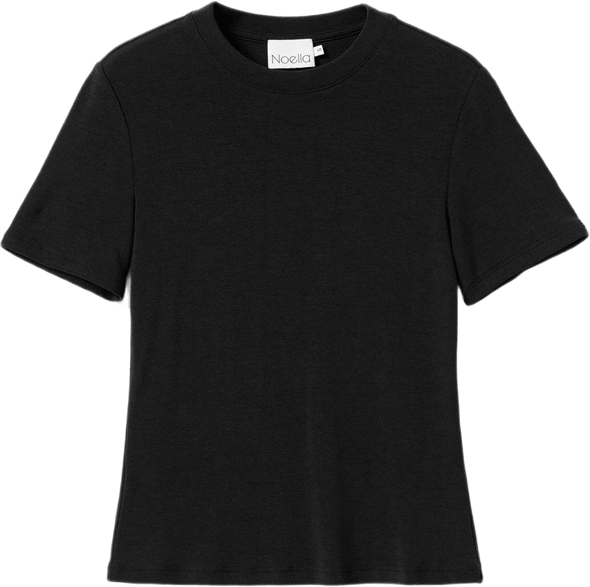 Lidie Ss Top - Black, från Noella, i färgen black.