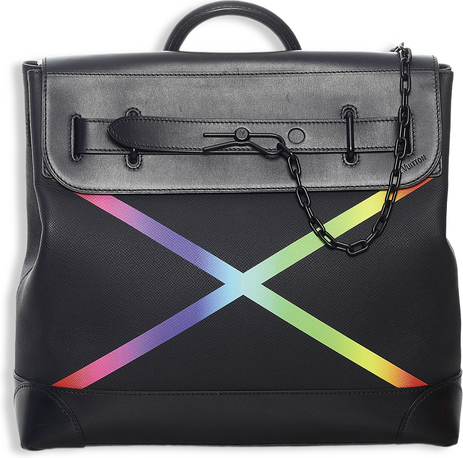 Louis Vuitton Taiga Rainbow Steamer Pm