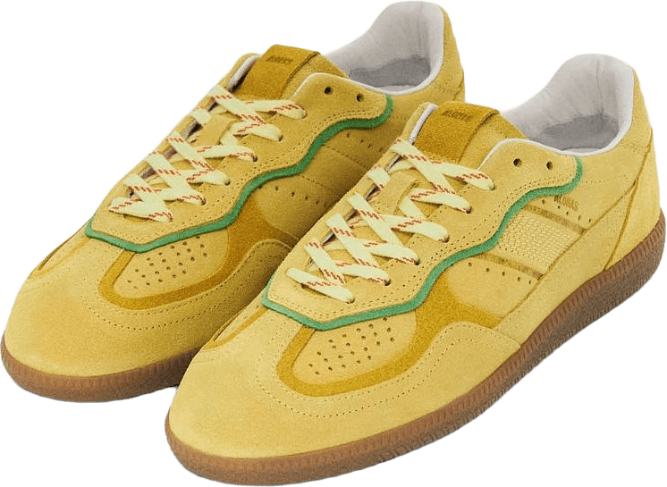 Tb.490 Rife Pale Yellow Leather Sneakers