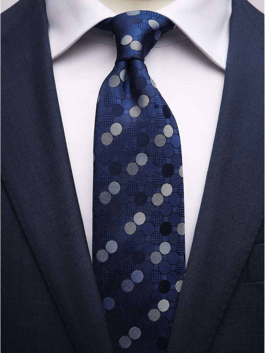 Tie Dot, från John Henric, i färgen blue.