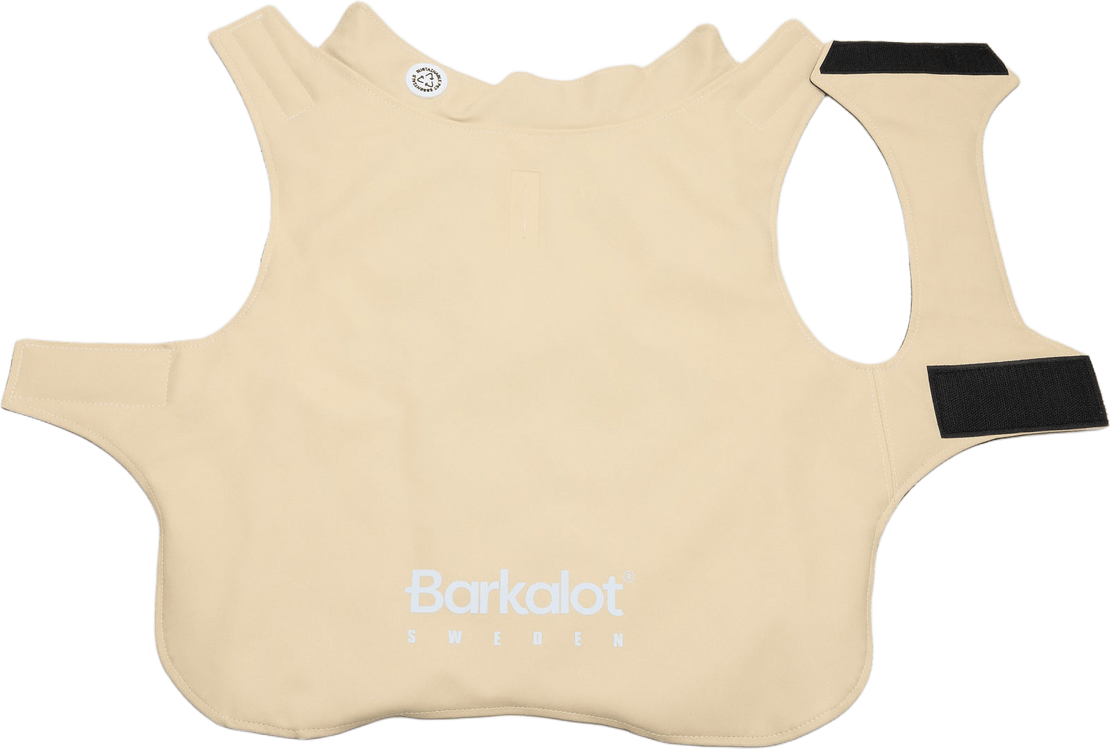 Vadderad Hundjacka - Beige, från Barkalot, i färgen beige.