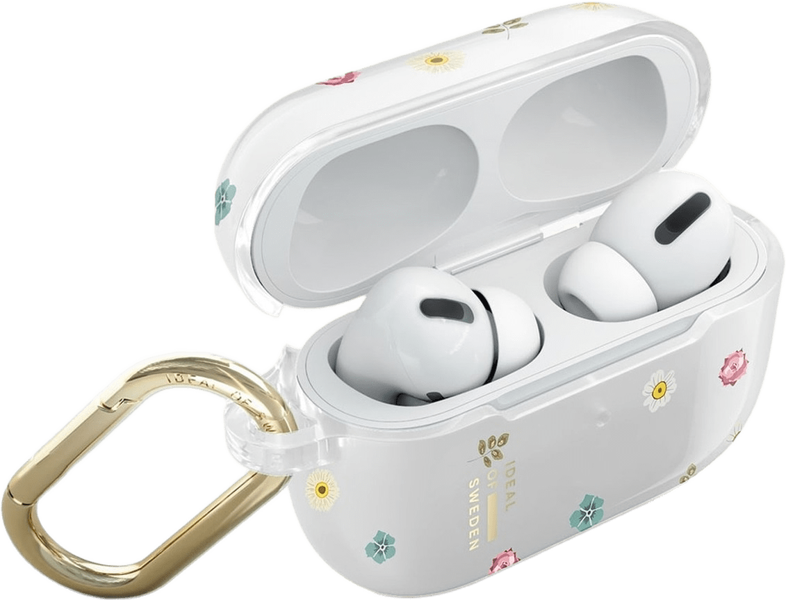 Clear Airpods Case Petite Floral, från Ideal Of Sweden, i färgen clear.