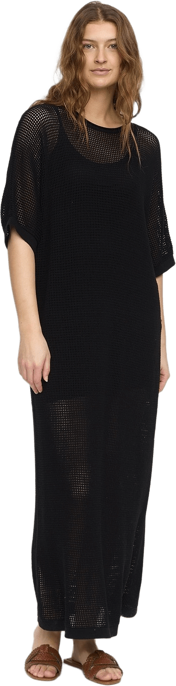 Srgretta Midi Dress Knit - Black