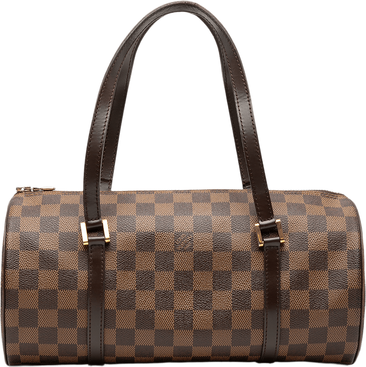 Louis Vuitton Damier Ebene Papillon 30, från Luxclusif, i färgen brown.