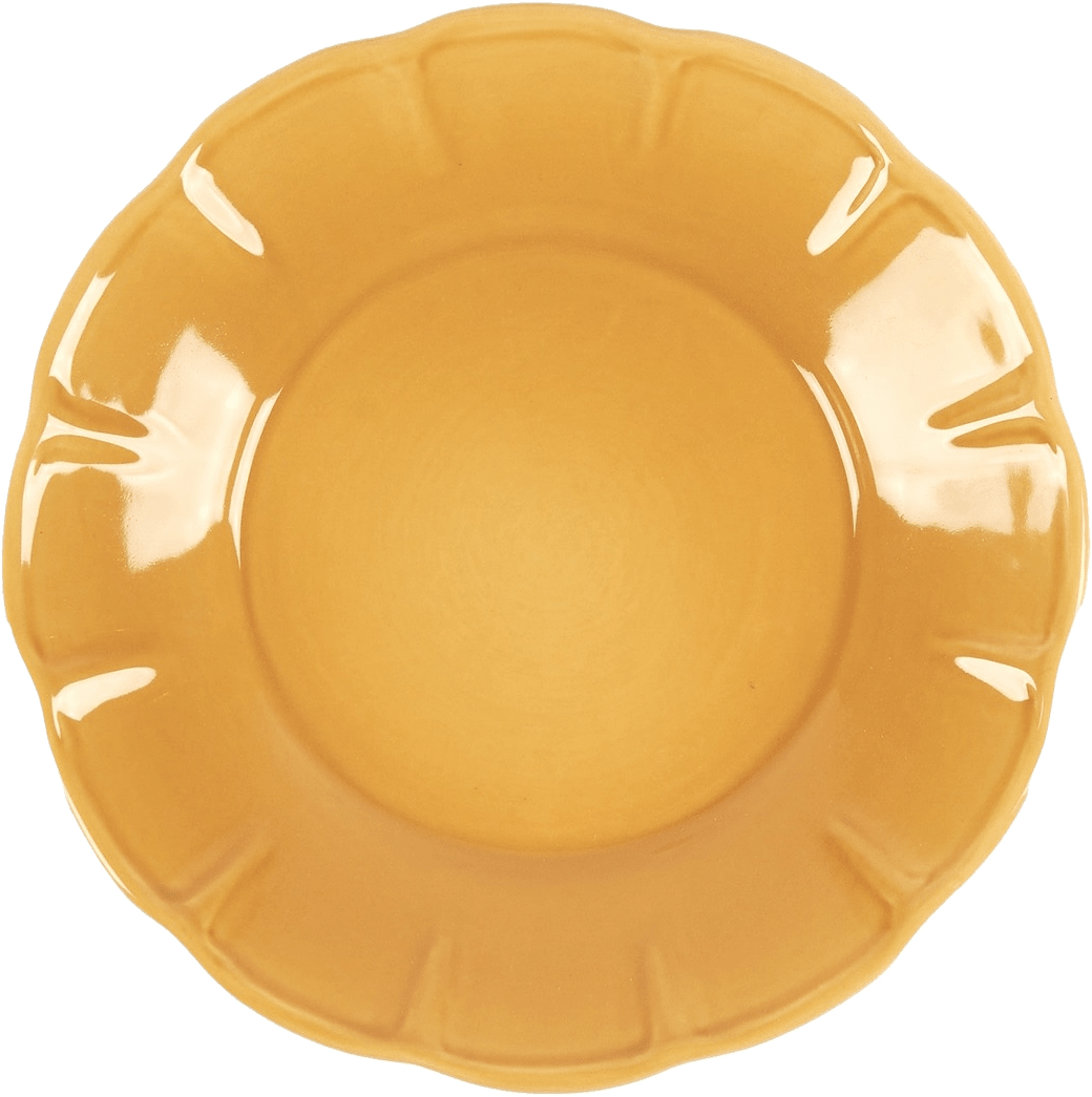 Everyday Charm Tallrik - 27 Cm, från Pick A Poppy, i färgen yellow.