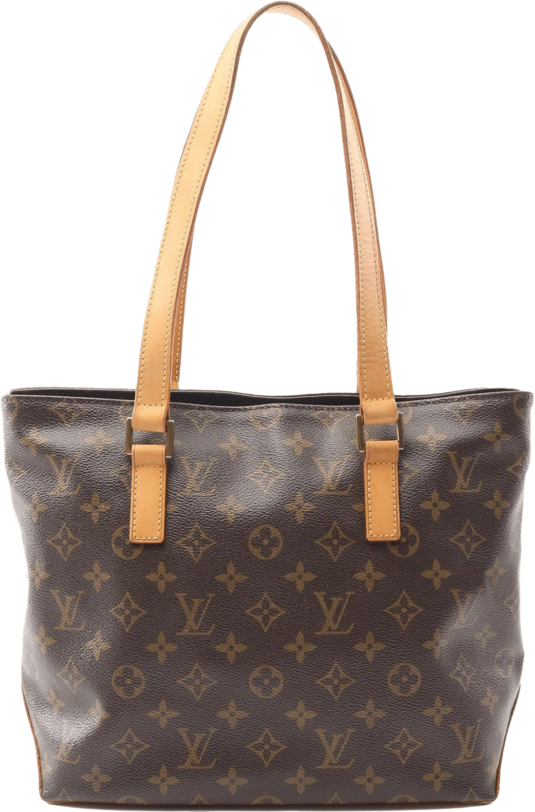 Louis Vuitton Monogram Cabas Piano, från Luxclusif, i färgen brown.