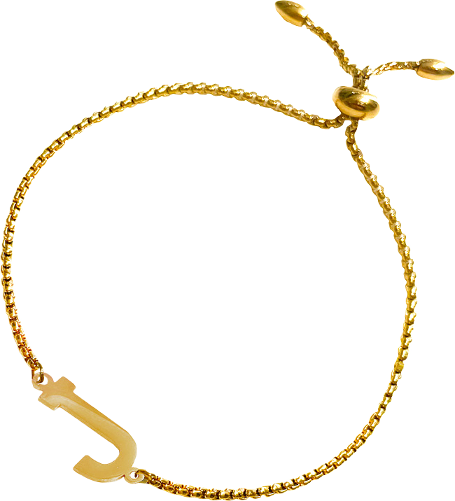 New Identity Bracelet D Gold