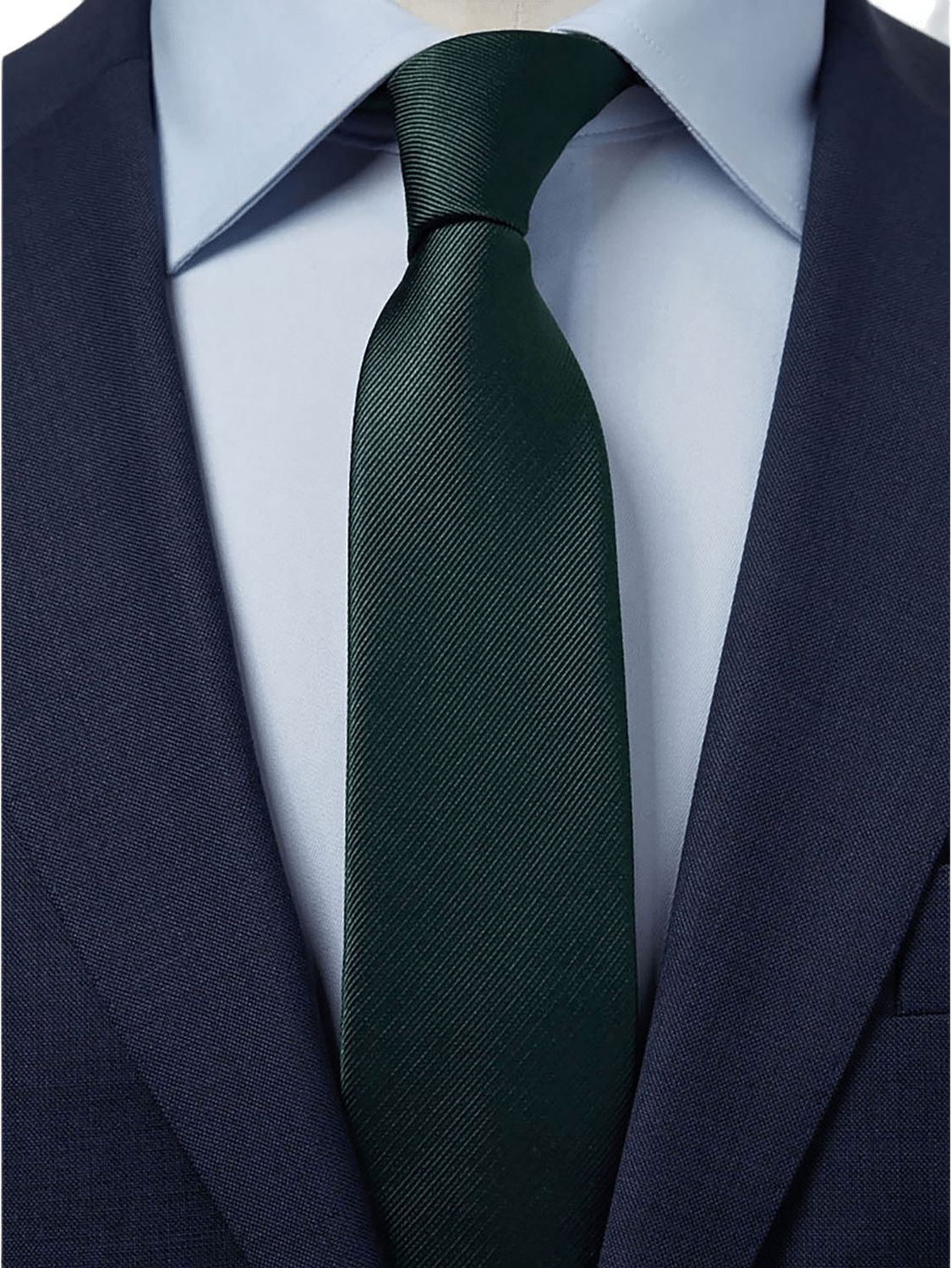 Tie Plain, från John Henric, i färgen mörkgrön.