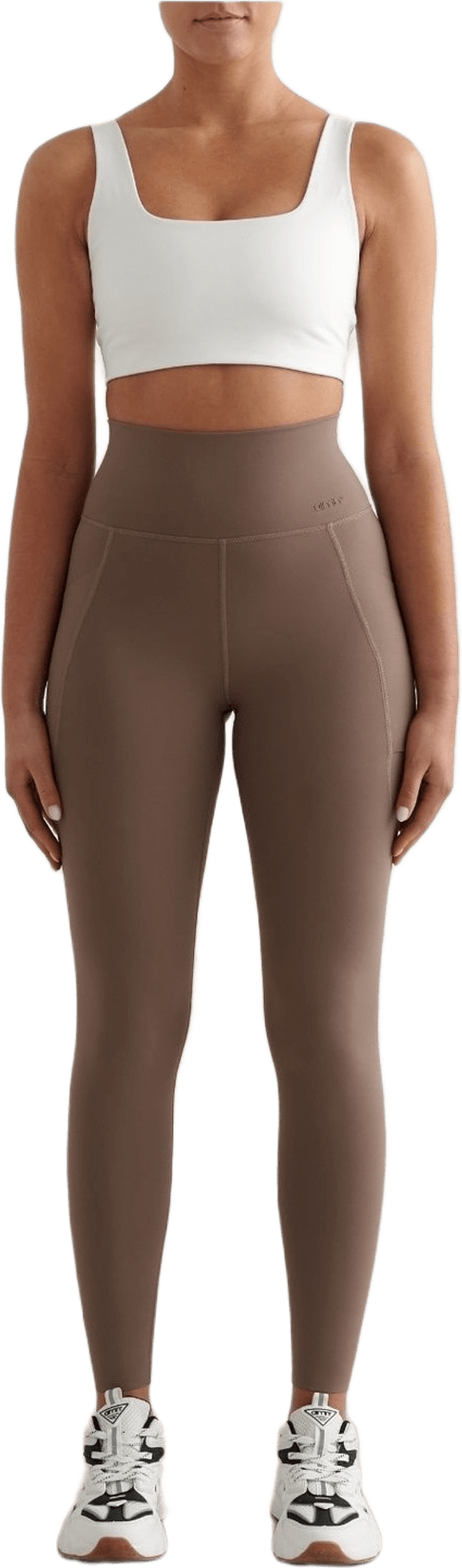 Sense Pocket Tights, från aim'n, i färgen nougat.