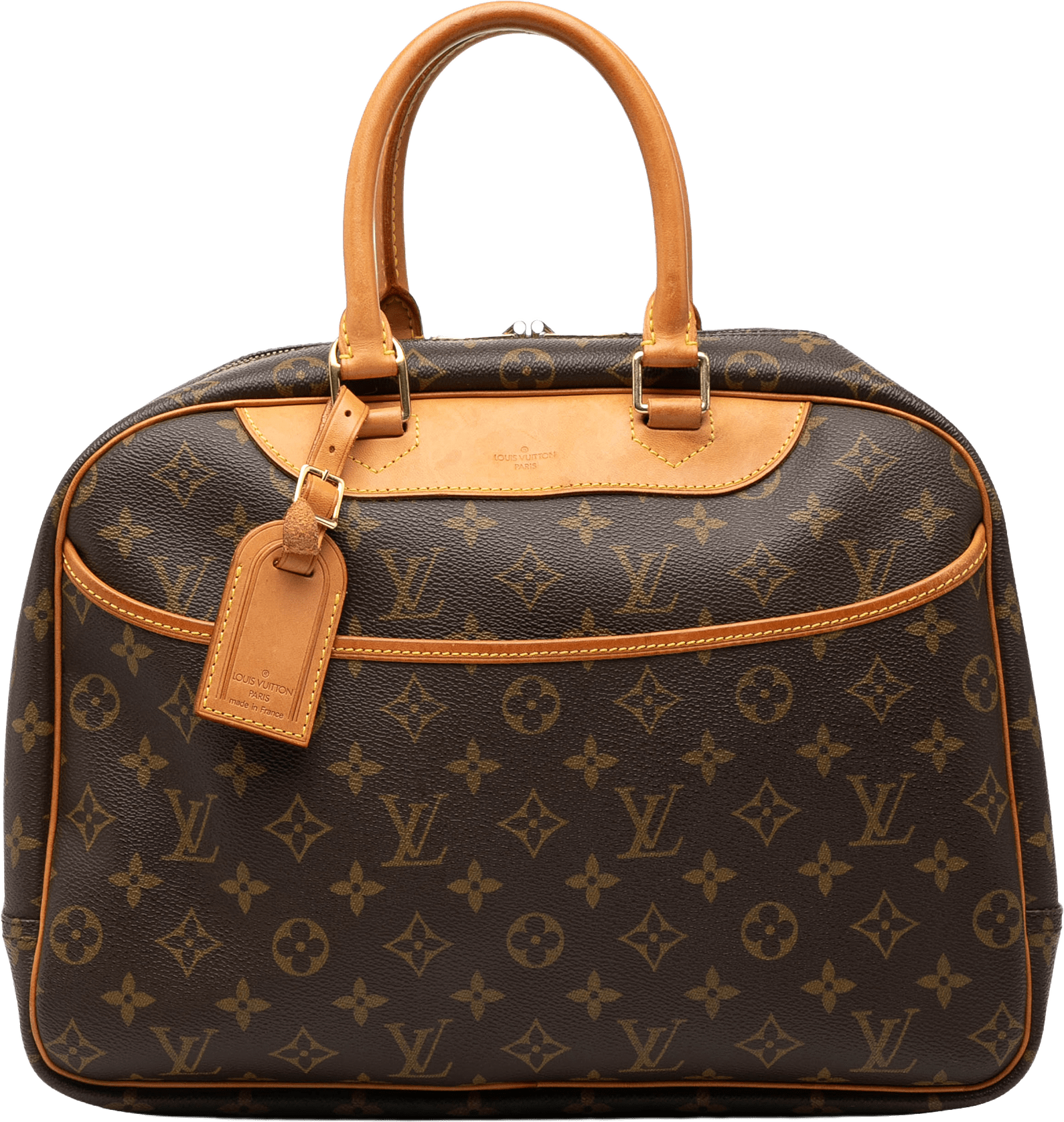 Louis Vuitton Monogram Deauville, från Luxclusif, i färgen brown.