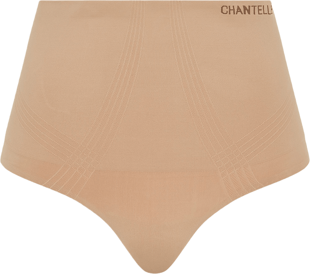 Smooth Comfort High-Waisted Brief, från Chantelle, i färgen Terracotta.