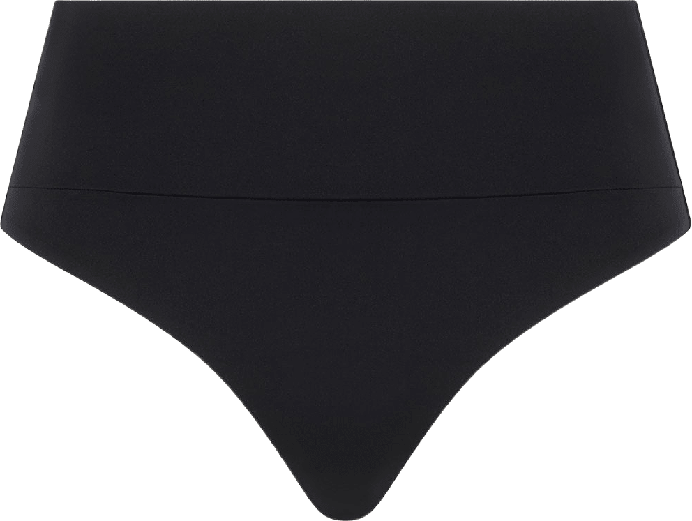 Icon High-waisted Brief, från Chantelle, i färgen Black.