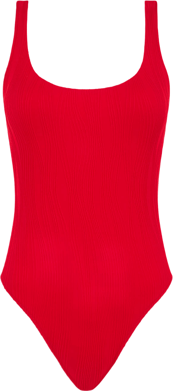 Pulp Swimsuit, från Chantelle, i färgen Cherry Red.