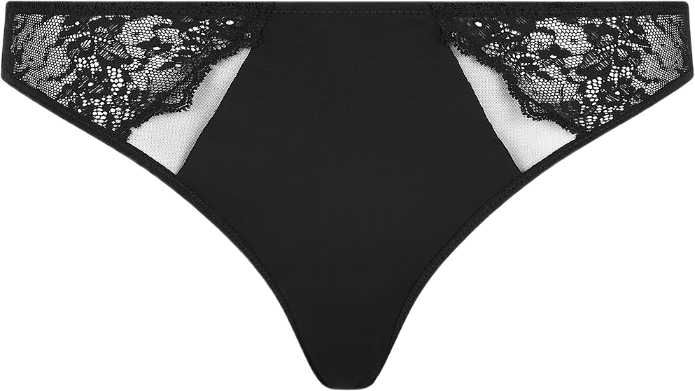 Crush Tanga, från Chantelle, i färgen Black.