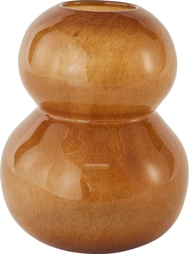 Lasi Vase, från OYOY Living, i färgen amber.