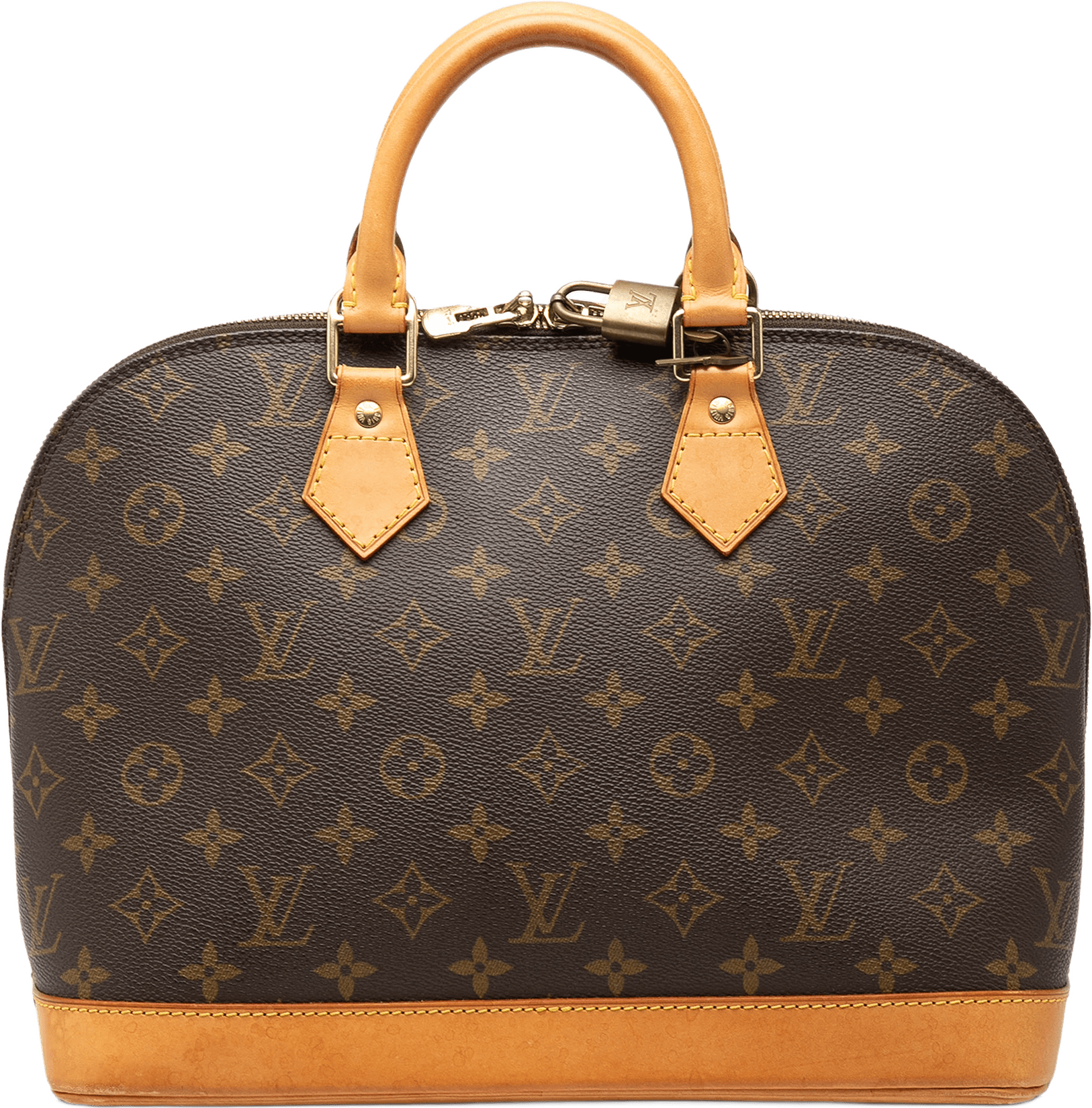 Louis Vuitton Monogram Alma Pm, från Luxclusif, i färgen brun.