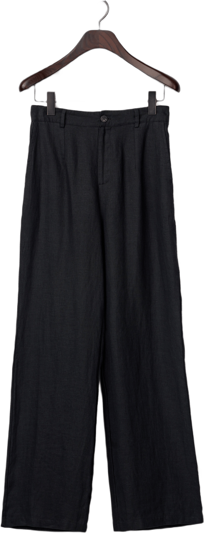 High Waist Wide-leg Linen Pants