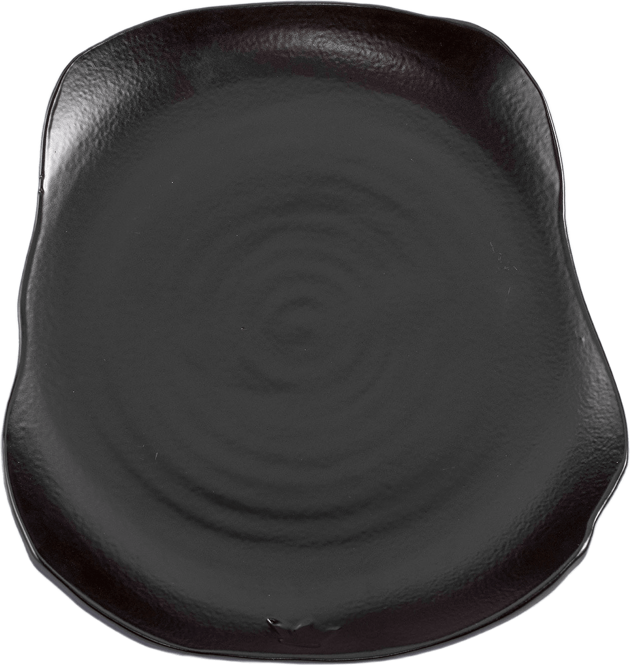 Tallrik Gastro 28x33cm Svart, från Dutchdeluxes, i färgen black.