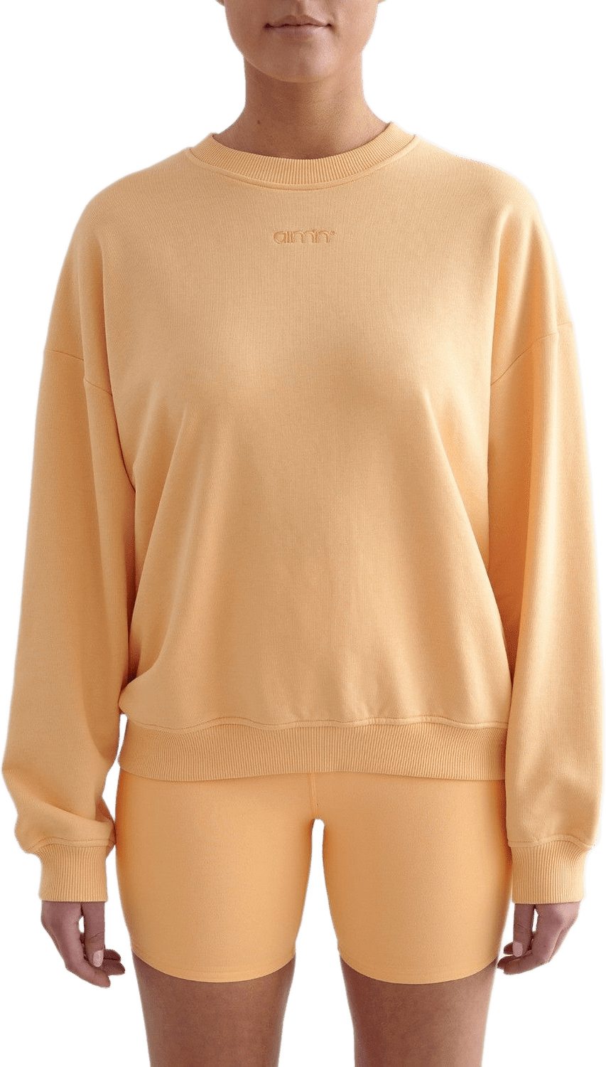 Sorbet Terry Sweatshirt, från aim'n, i färgen sorbet.