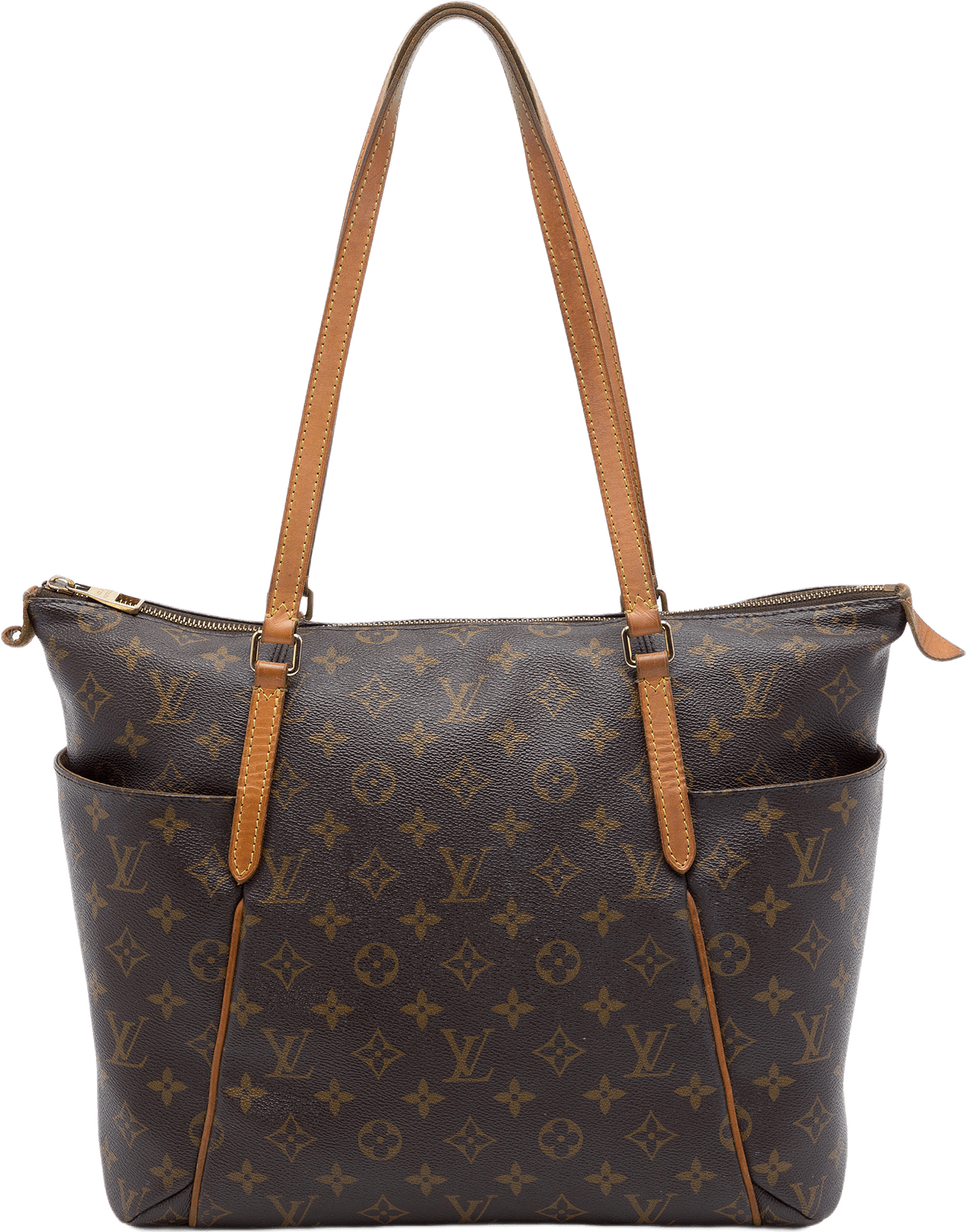 Louis Vuitton Monogram Totally Mm, från Luxclusif, i färgen brun.
