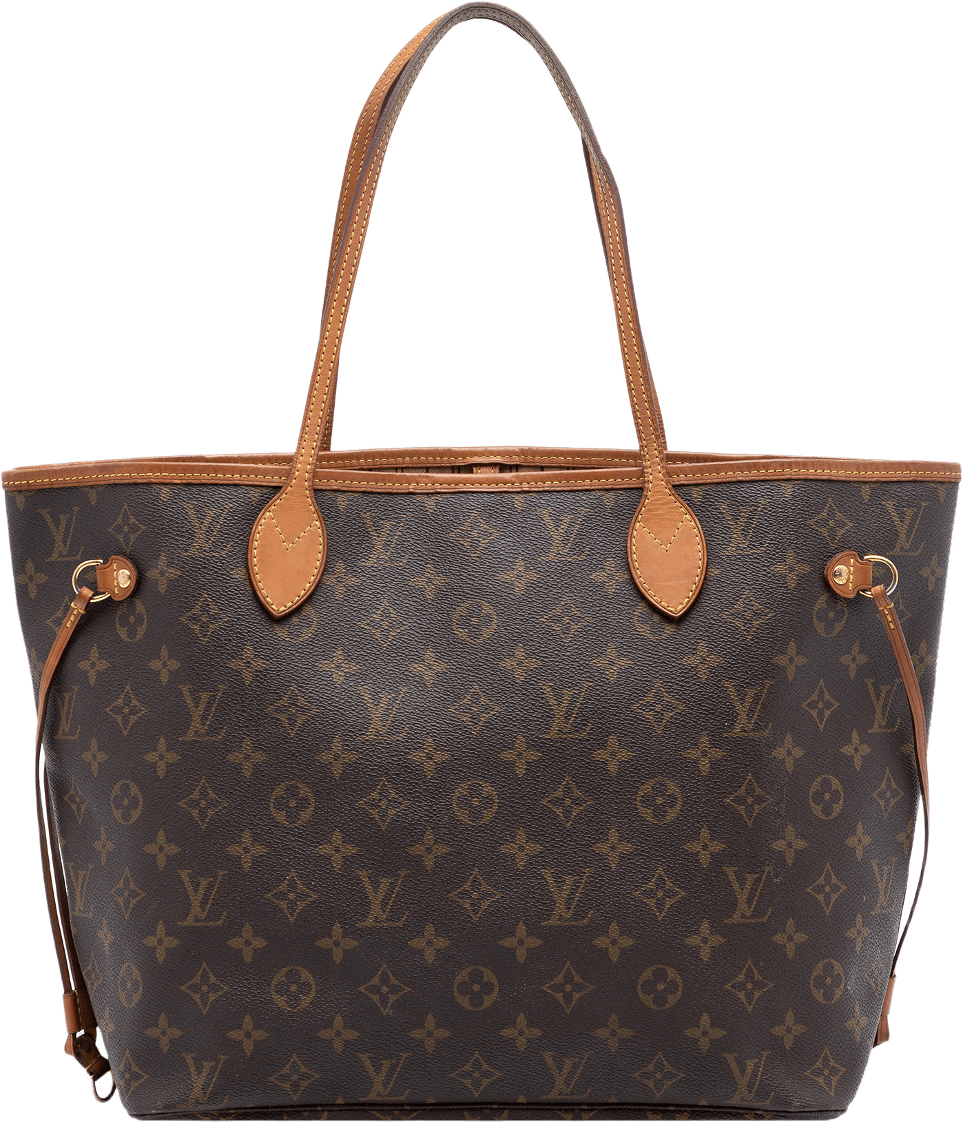 Louis Vuitton Monogram Neverfull Mm, från Luxclusif, i färgen brown.
