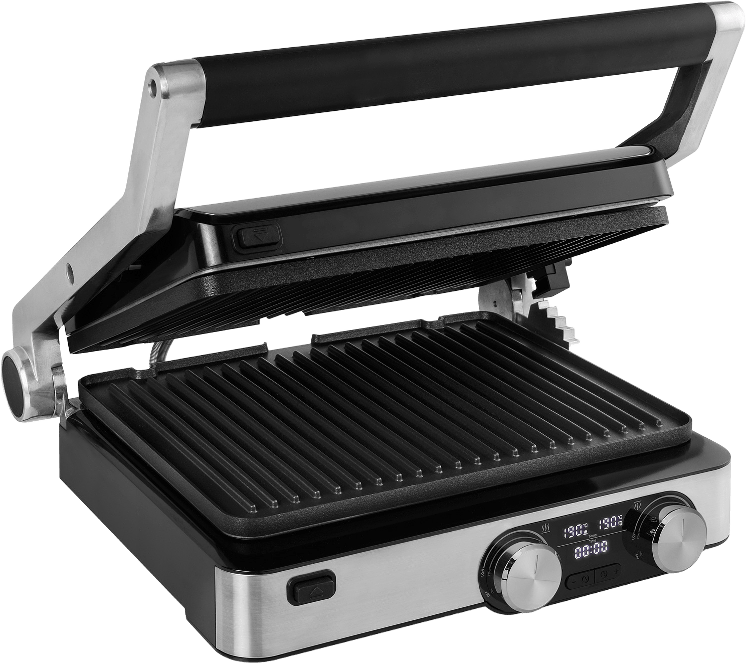 Elgrill Digital Grill Master Pro 2000w, från Princess, i färgen silver.