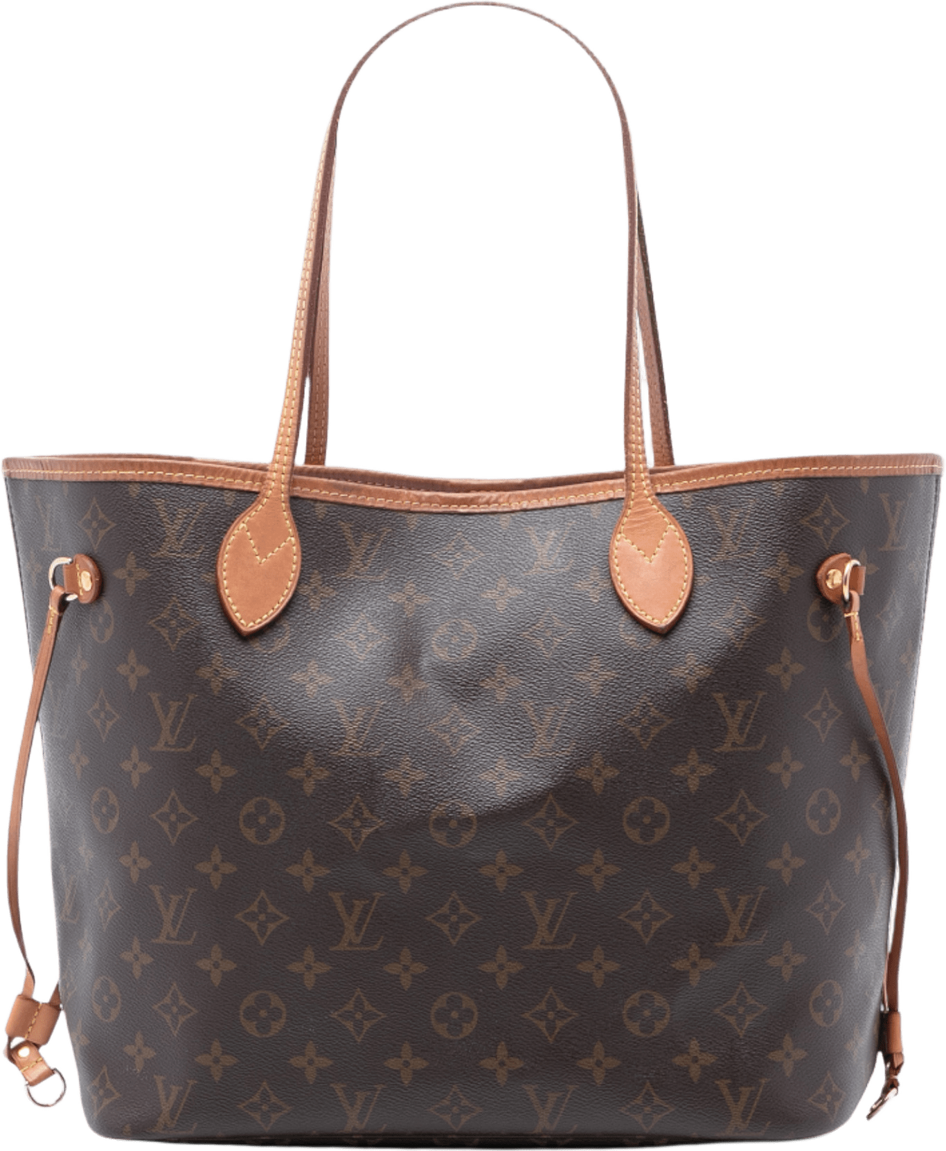 Louis Vuitton Monogram Neverfull Mm, från Luxclusif, i färgen brown.