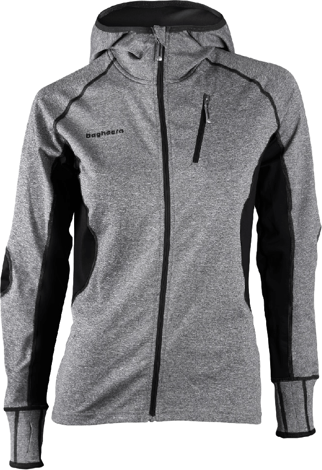 Thermic Hood Jacket Women, från Bagheera, i färgen black/black.