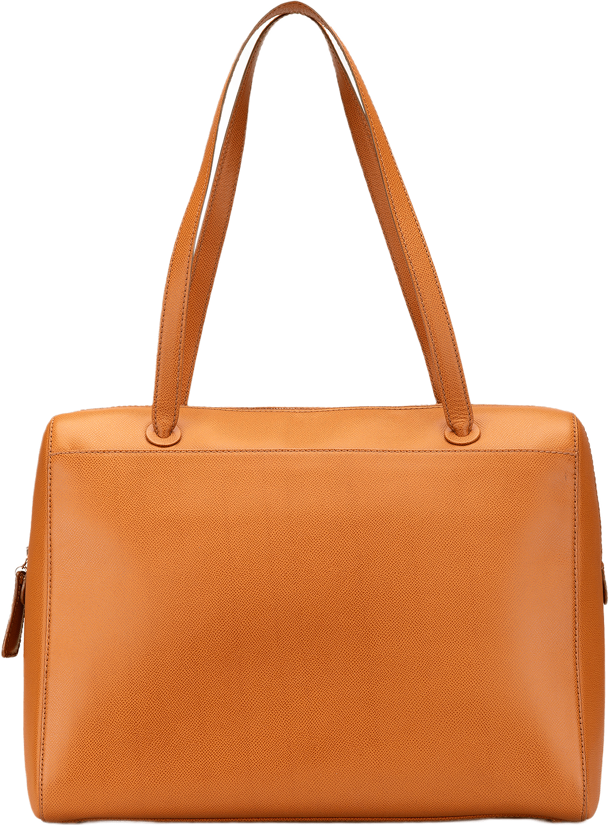 Chanel Grained Calfskin Tote, från Luxclusif, i färgen brown.