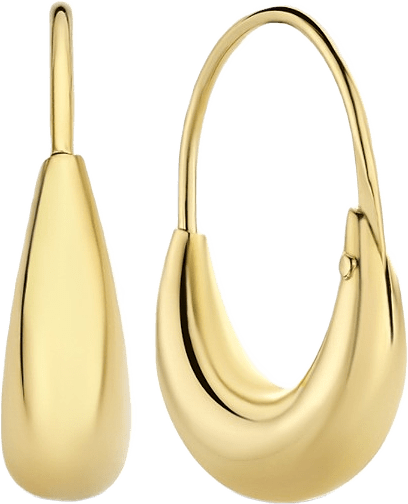 Isabel Bernard 14 Karat Gold Hoop Earrings