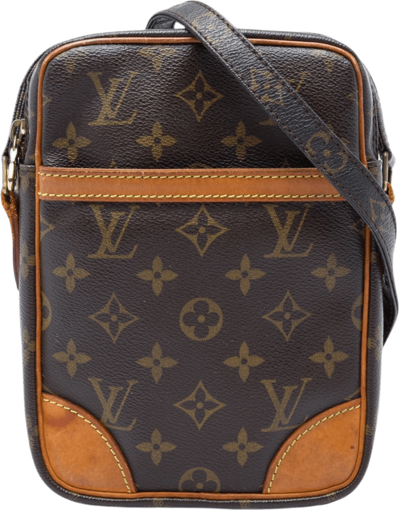 Louis Vuitton Monogram Danube, från Luxclusif, i färgen brun.