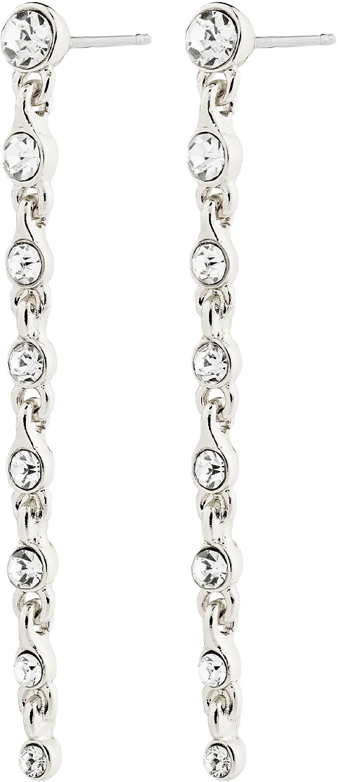 Imogene Earrings, från Pilgrim, i färgen Silver Plated.