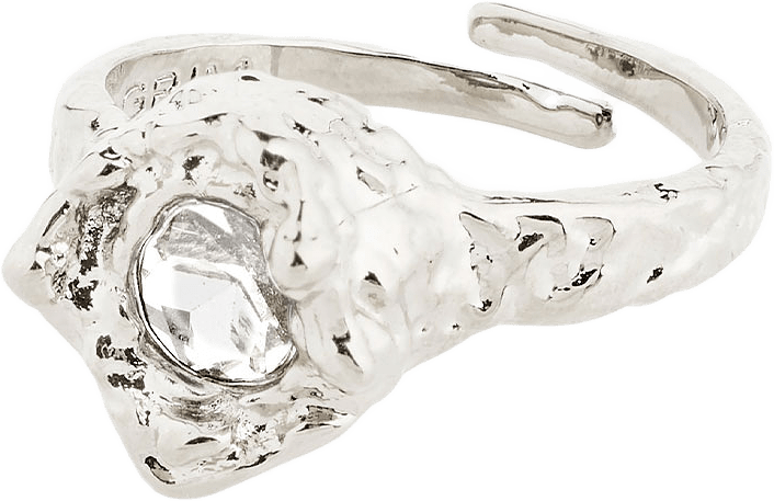 Callum Ring, från Pilgrim, i färgen Silver Plated.