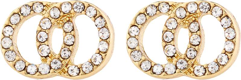 Jolina Earrings, från Pilgrim, i färgen Gold Plated.