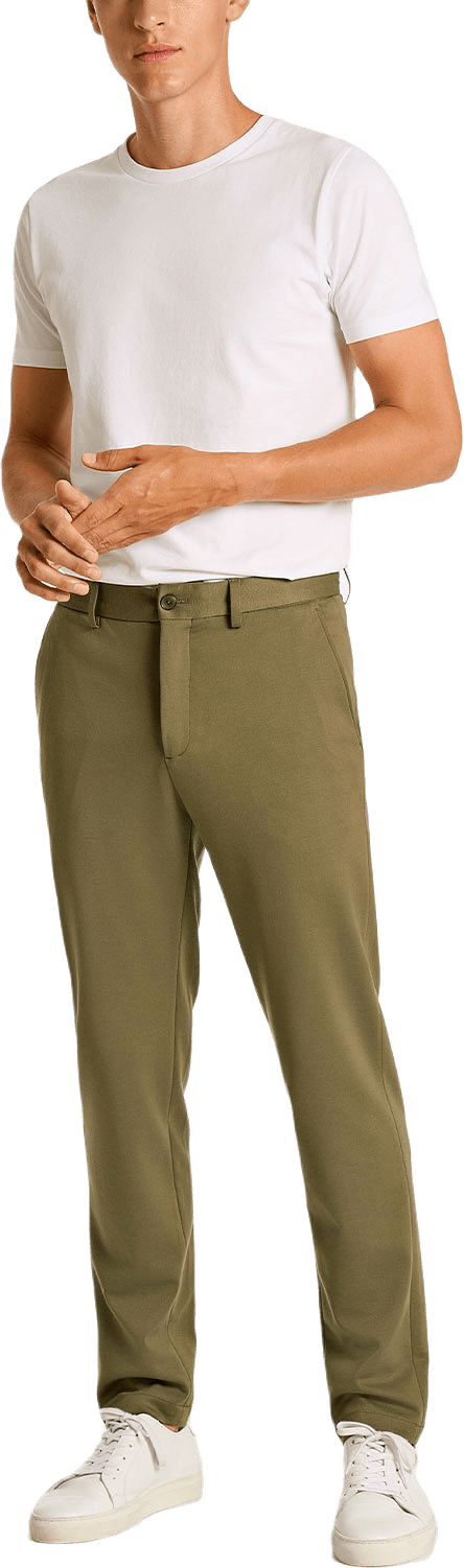 Superflex Pants, från Lindbergh, i färgen Olive.