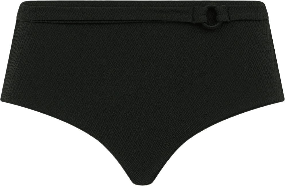 Navarino High-Waisted Brief, från FEMILET, i färgen Black.