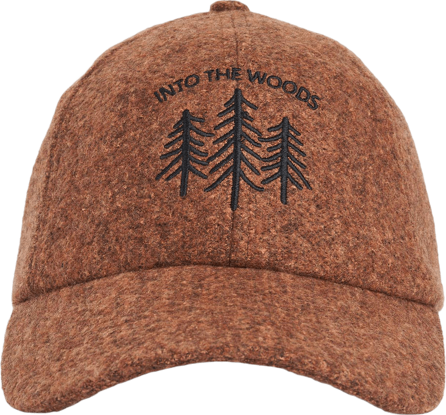 HORIZON Woolen Dad Cap, från Upfront, i färgen Rust.