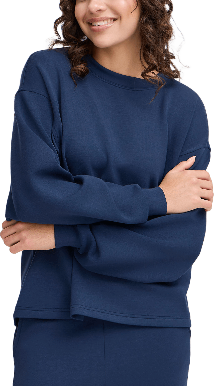 FRAURORA Sweatshirt, från Fransa, i färgen Navy Blazer.