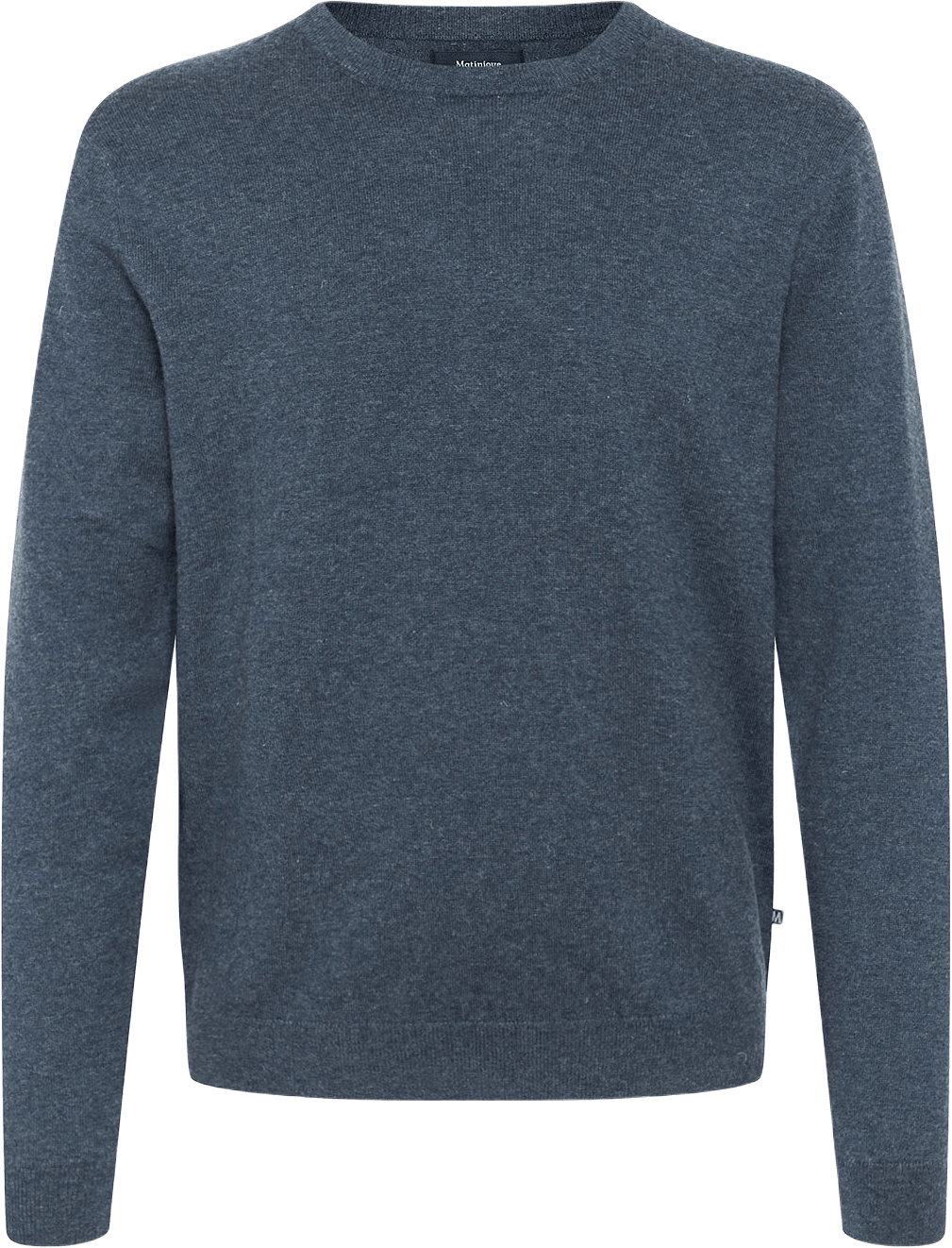 MAHenri Pullover, från Matinique, i färgen Dust Blue Melange.