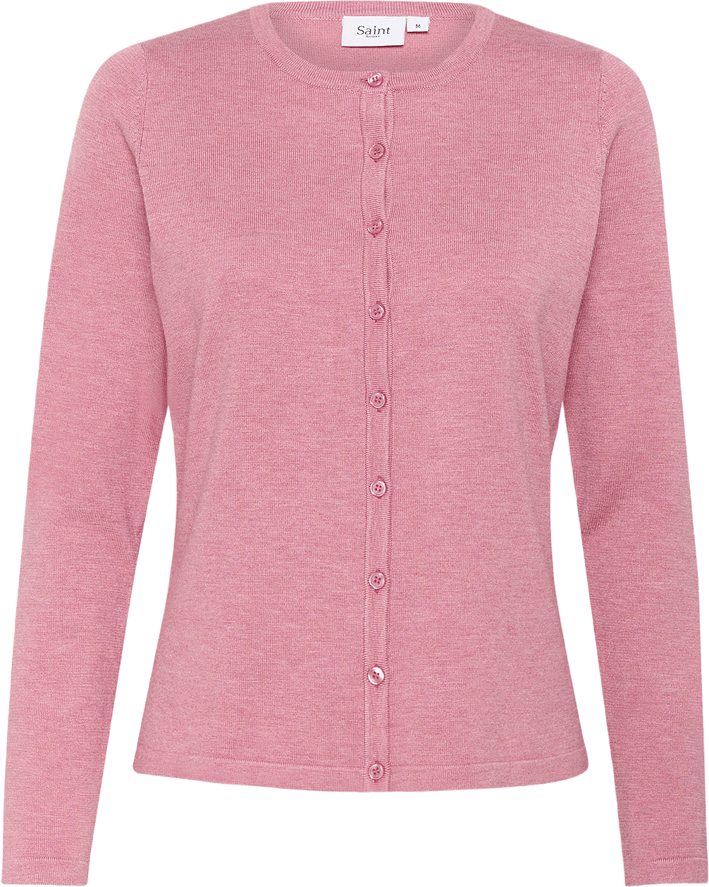 MilaSZ Cardigan, från Saint Tropez, i färgen Foxglove Melange.