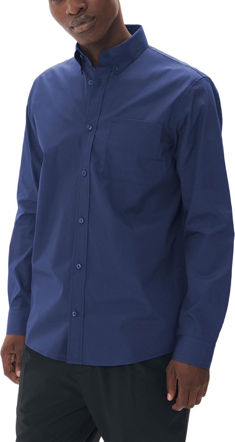 MAKlampo LP 73 Shirt, från Matinique, i färgen Ink Blue.