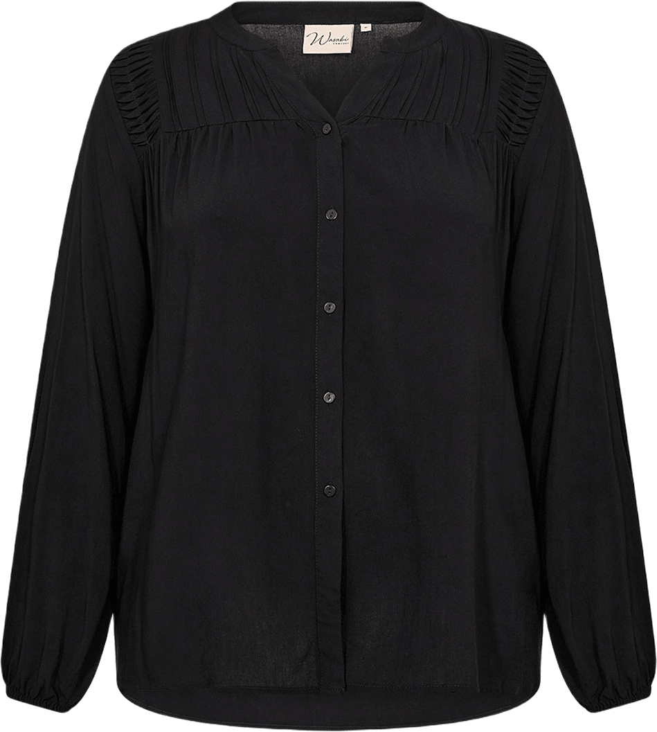 Wa-Sia 27 Blouse, från Wasabi Concept, i färgen Black.