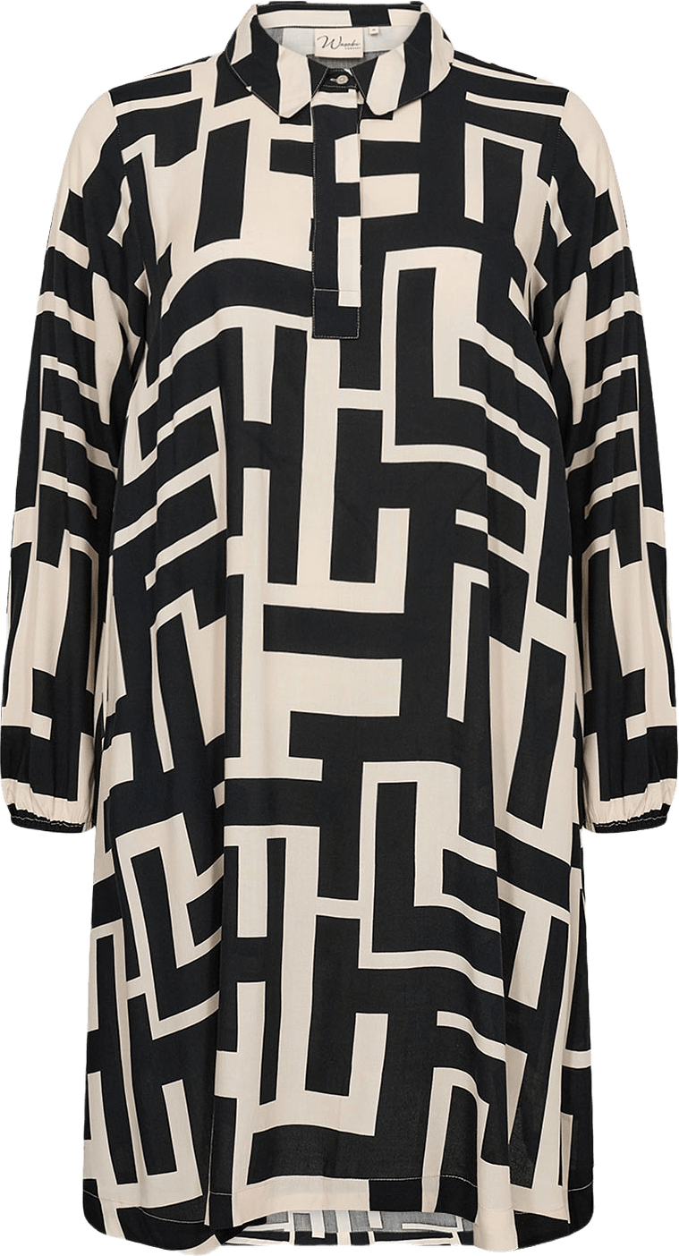 Wa-Alva 3 Dress, från Wasabi Concept, i färgen Black Combi.