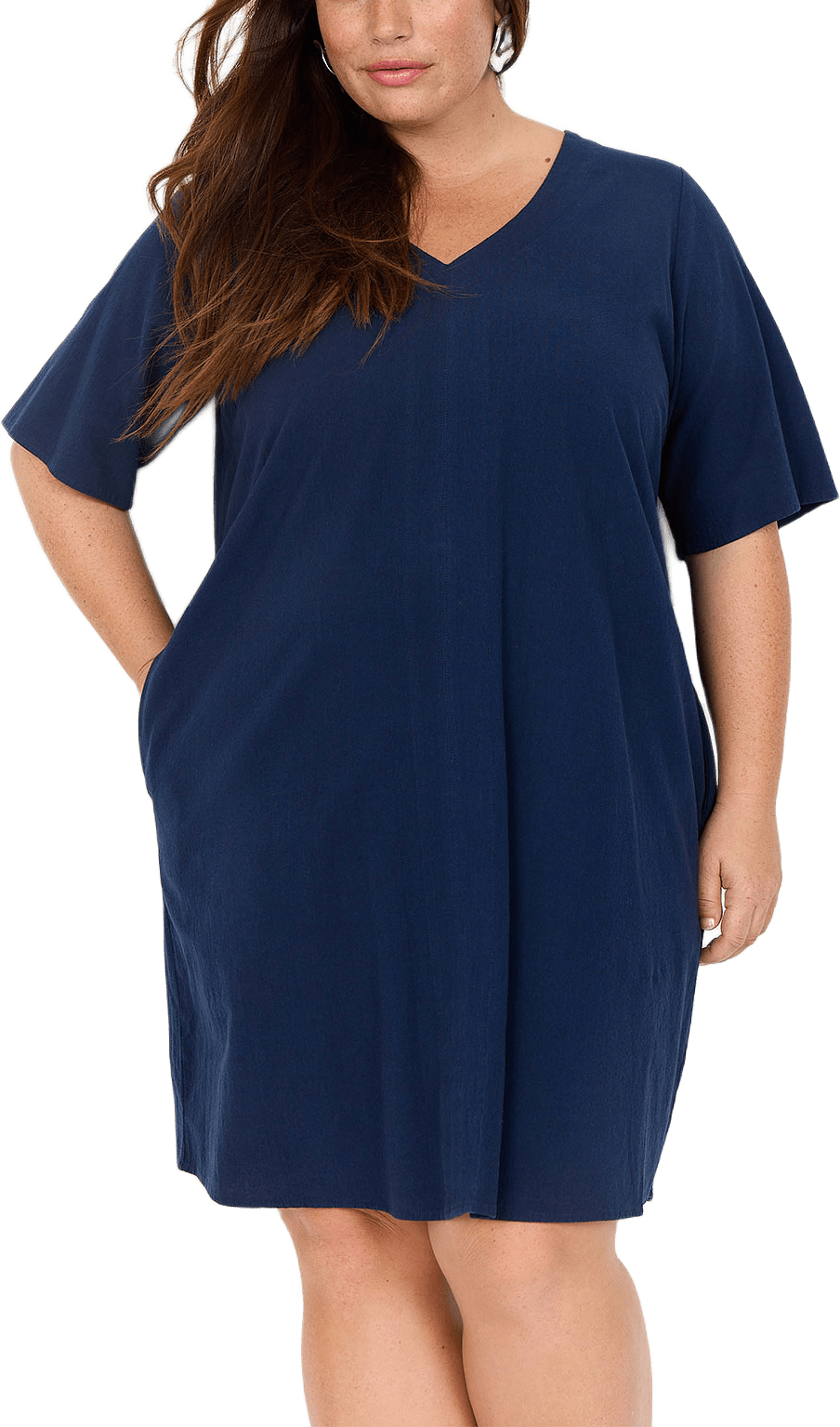 Wa-Erica 7 Blouse, från Wasabi Concept, i färgen Blue Iris.