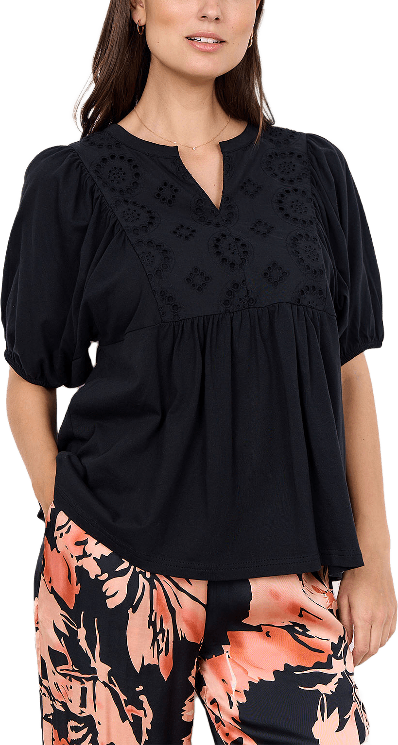 Sc-Loraine 7 Blouse, från Soyaconcept, i färgen Black.