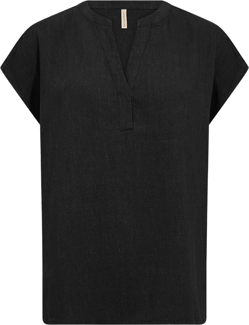 Sc-Poula 1 Blouse, från Soyaconcept, i färgen Black.