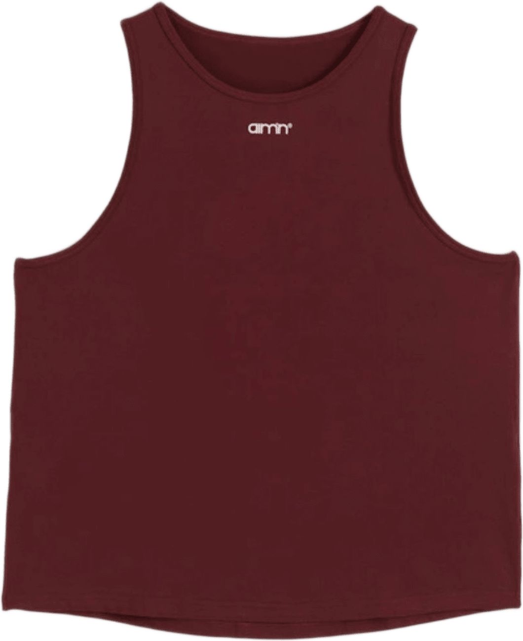 Soft Basic Singlet, från aim'n, i färgen merlot.