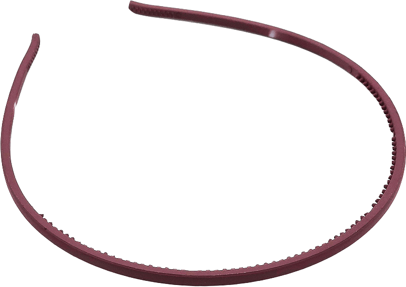 Tunt Matt Diadem Svart 0,5cm, från Complement, i färgen purple.